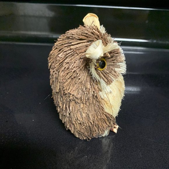 Fall Bottle Brush Owl - Picture 2 of 5